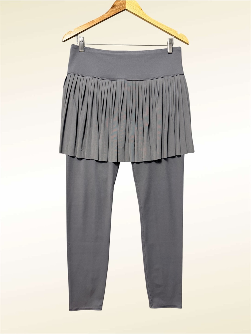 Tail Womens Gray Skirted Leggings Skeggings Size Large Active Sporty Tennis